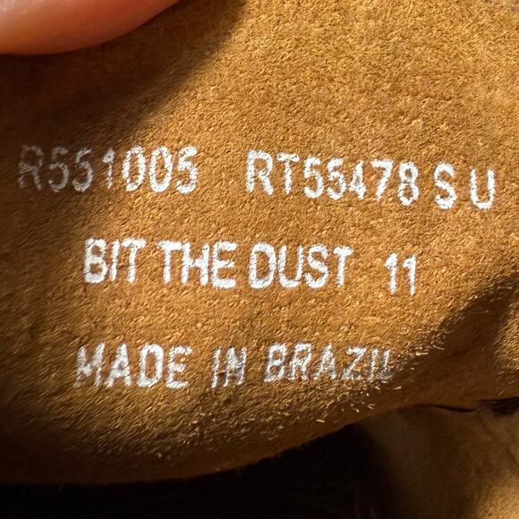 Kenneth Cole New York Leather Moc Loafers Mens 11 "Bit the Dust" - Picture 3 of 14